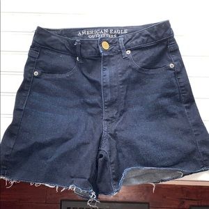 American Eagle High-Waisted Jean Shorts
